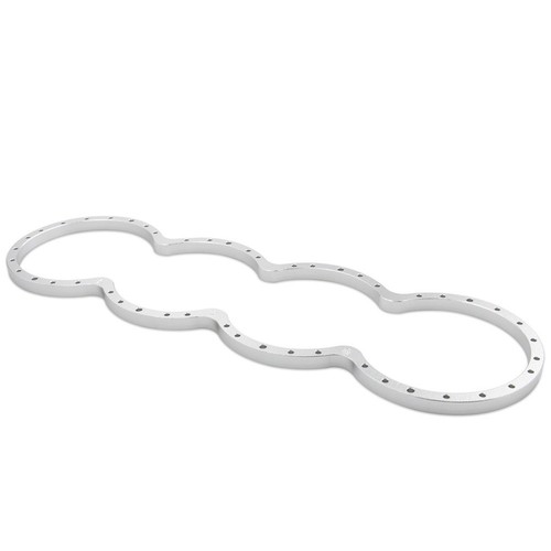 Engine block girdle plate - block,