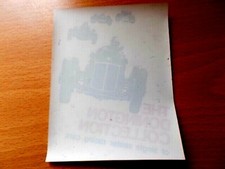 The Donington Collection of Single Seater Racing Cars Sticker.