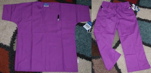 Scrub set crest neck - pc,