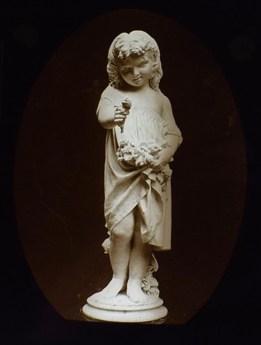 Little flower girl c1890 - little,