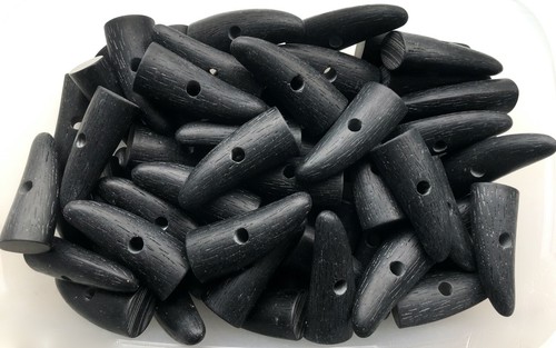 Toggles 50mm black - toggles,