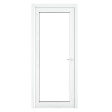 Bespoke PVC Single Door Clear