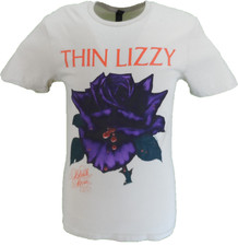 Mens Thin Lizzy Black Rose