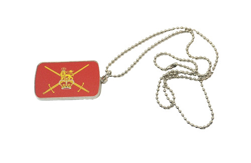 British army dog - dog, tag