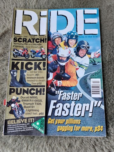 Ride magazine december - -,