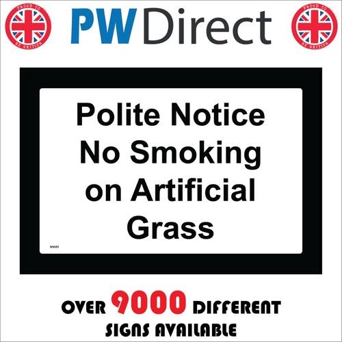 Sign smoking artificial - sign,