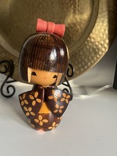 Vintage Wooden Kokesi tomio