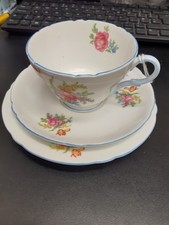 vintage shelley china trio