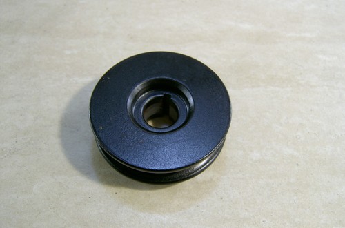 Solid steel alternator pulley - alternator,