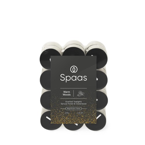 Scented tealights flatpack x24 - scented,