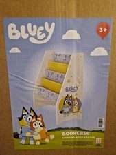Bluey Wooden & Fabric Bookcase