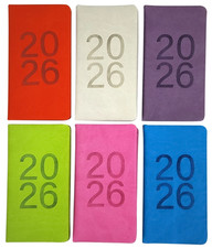 2026 Diary Slim Size Week to