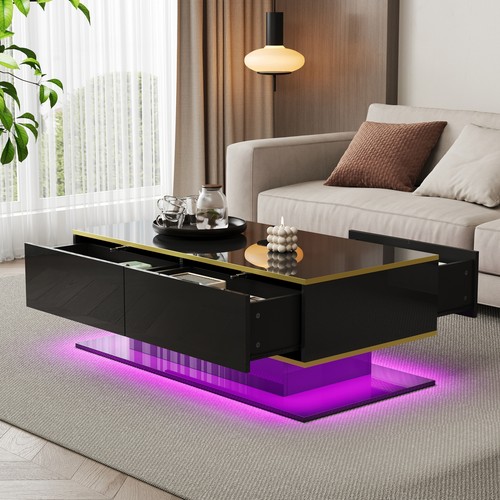 Modern high gloss - black, coffee