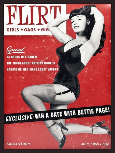 Flirt bettie page - flirt, retro