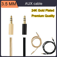 3.5mm Aux Auxiliary Cord Stereo Audio Cable Male to Male For PC iPod MP3 Jack