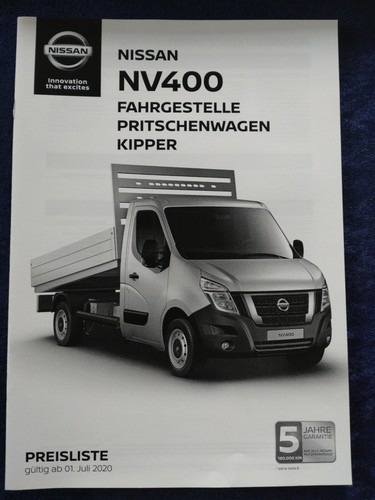 Nissan 400 box - nissan, nv