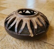 VINTAGE BROWN STUDIO POTTERY