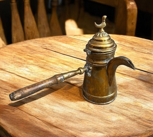 Antique turkish coffee pot - turkish,