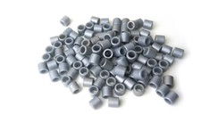 Job Lot : 10 K'NEX Pieces - KNEX Silver Spacers - Part #91224
