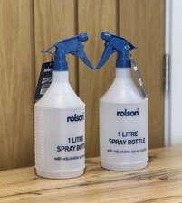 Rolson 1 Litre Spray Bottle with Adjustable Spray Nozzle