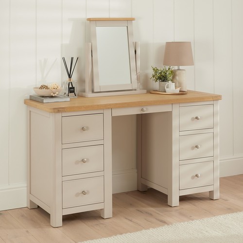 Dressing table set with mirror - with,