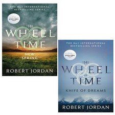 Wheel of Time Series 2 Books  Set by Robert Jordan Knife Of Dreams, New Spring