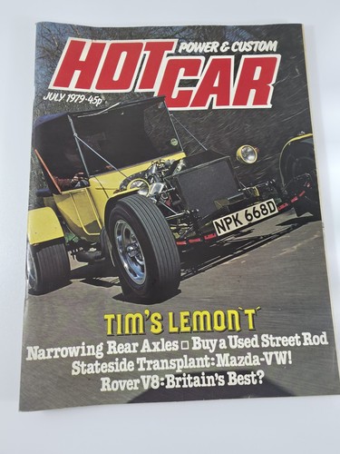 Hot car july 1979 - 1979, no
