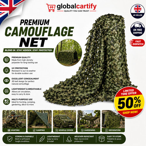 Large camouflage net - 2*3m/4*6m,