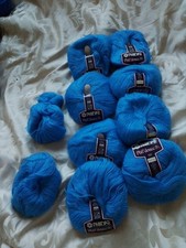 Phildar Phil’douce 3 1/2 Yarn Acrylic Mohair Wool  8 X40G + 2 Oddments. See Pics