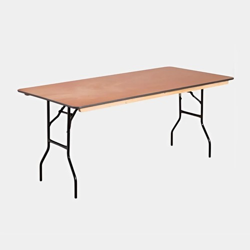 6ft 3ft wooden - wooden, table