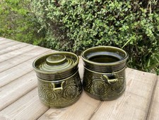 Vintage Pottery Jars 