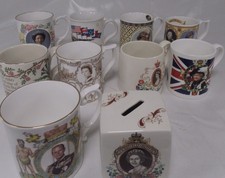 Various Vintage Royal Family Mugs Souvenirs Collectibles Memorabilia x10 LOT 2