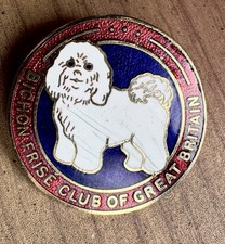 Bichon Frise Club of Great Britain Badge