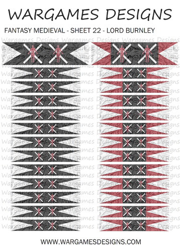28mm flags fantasy medieval - flags,