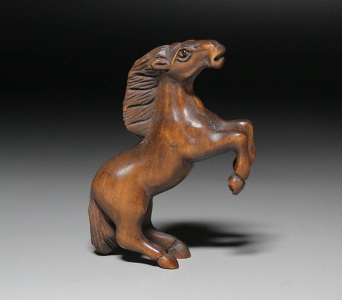 Antique japanese netsuke - japanese, horse