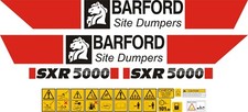 Barford SXR5000 Dumper Decal