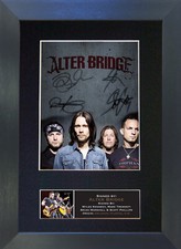 Alter bridge mounted signed - alter,