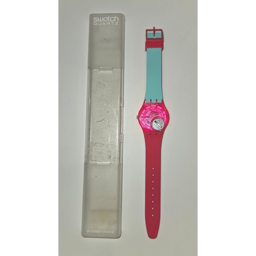 Vtg swatch pop quartz watch - pop,