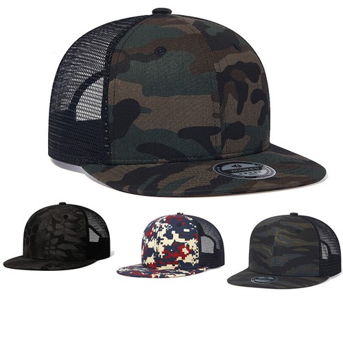 Mens womens camouflage trucker - womens,