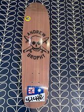 Cliché x Fourstar Andrew Brophy V-Ply Bamboo top Slick bottom 7.9 Deck 