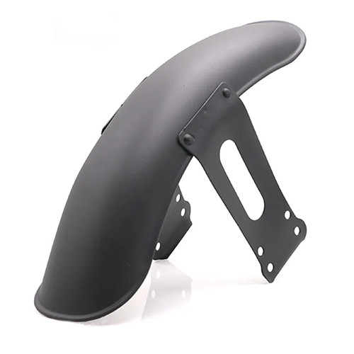 Black motorcycle front - black,