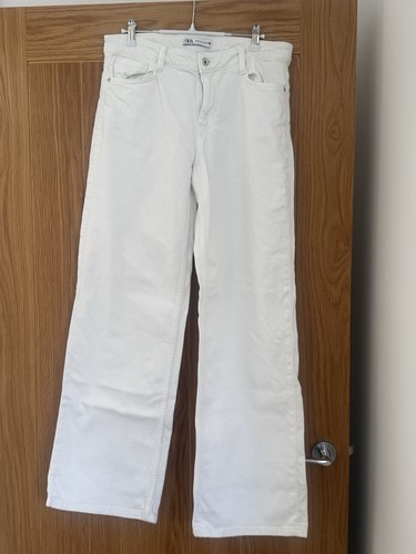 Zara wide leg white - , jeans