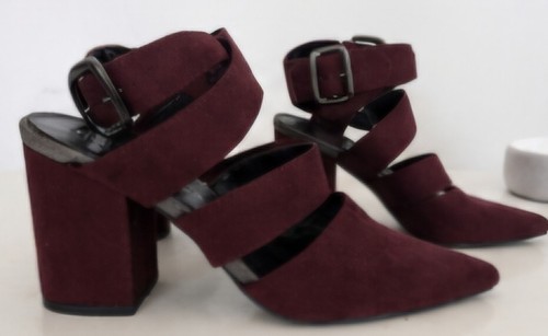Next signature burgundy faux - next,