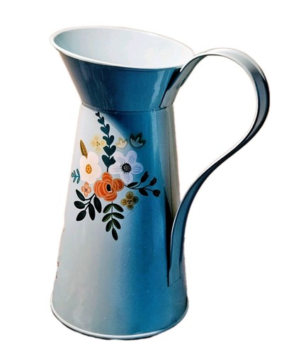 French style enamel vase pale - style,