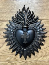 Black Gold Sacred Heart Wall