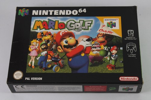 Mario golf free tracked - golf, (n64)