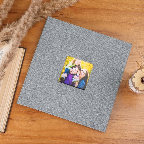 Photo album self - photo, adhesive