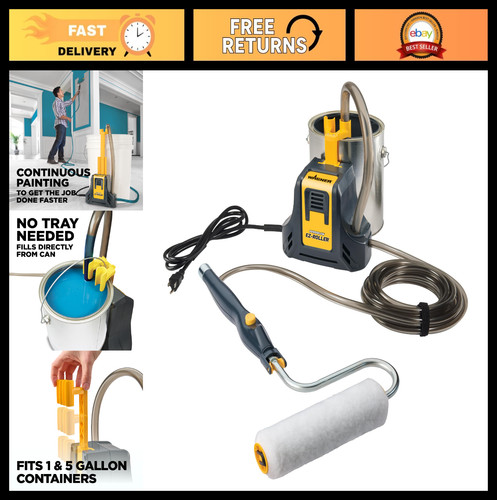 Electric paint roller - paint,