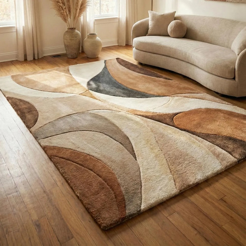 Modern hand tufted - tufted, rug