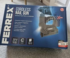 20v Ferrex Nail Gun Unit, Battery Operated